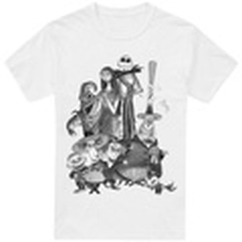 Camiseta manga larga TV3878 para hombre - Nightmare Before Christmas - Modalova