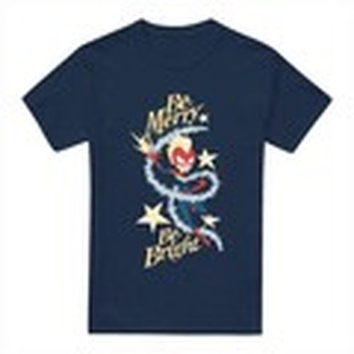 Camiseta Be Merry Be Bright para hombre - Marvel - Modalova