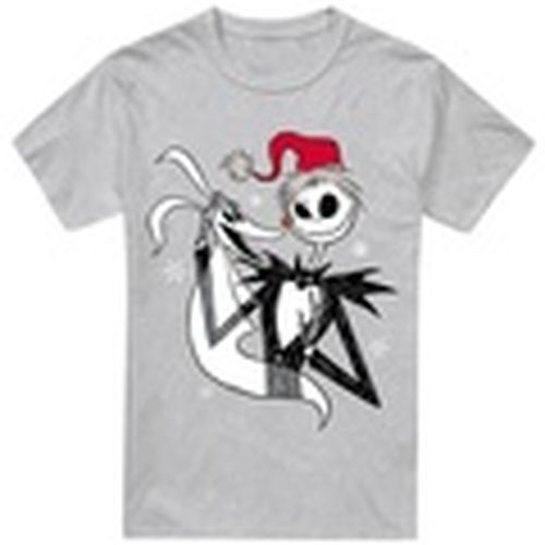 Camiseta manga larga TV4167 para hombre - Nightmare Before Christmas - Modalova