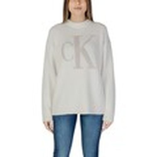 Jersey CK INTARSIA HIGH NECK J20J224799 para mujer - Calvin Klein Jeans - Modalova