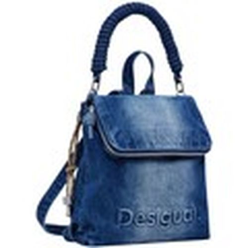 Mochila BACK_HALF LOGO DENIM HAMPTON MINI 25SAKD05 para mujer - Desigual - Modalova