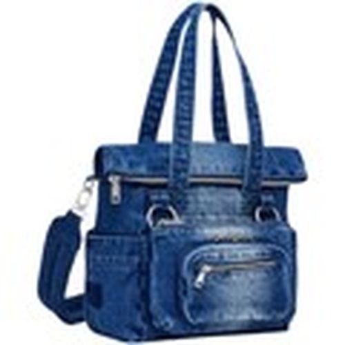 Mochila BACK_MODULAR 25 DENIM VOYAGER MINI 25SAXD24 para mujer - Desigual - Modalova