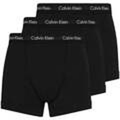 Boxer Cotton Stretch 3 Pack Boxer Briefs Black para hombre - Calvin Klein Jeans - Modalova