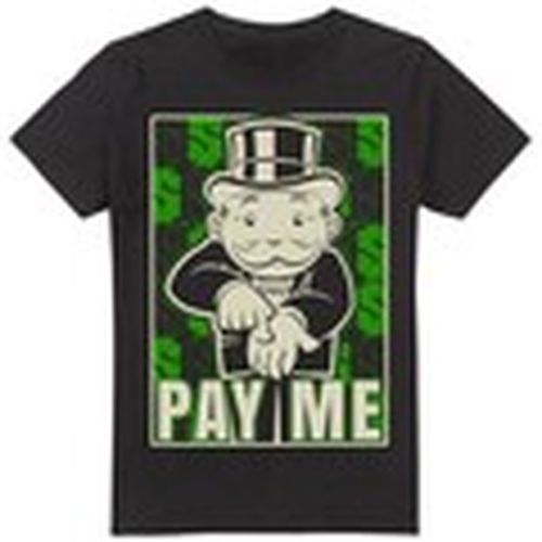 Camiseta Pay Me para hombre - Monopoly - Modalova