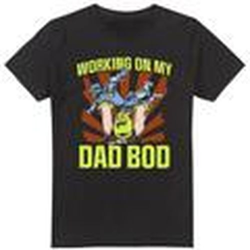 Camiseta manga larga Working On My Dad Bod para hombre - Shrek - Modalova