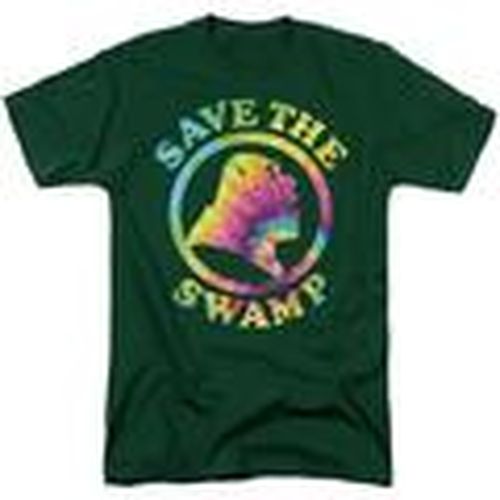 Camiseta manga larga Save The Swamp para hombre - Shrek - Modalova