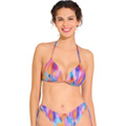 Bañador Top de bañador triangular con efecto push-up JERSEY para mujer - Lisca - Modalova