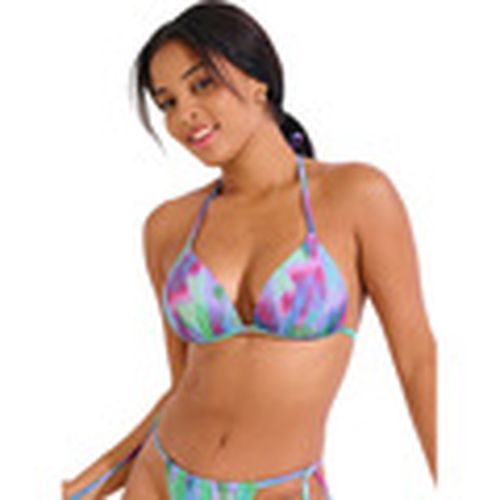 Bañador Top de bañador triangular con efecto push-up JERSEY para mujer - Lisca - Modalova