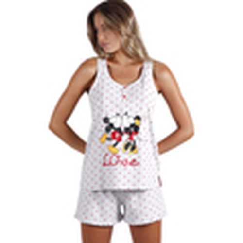 Pijama Pantalones cortos de pijama camiseta tirantes M Love Disney para mujer - Admas - Modalova