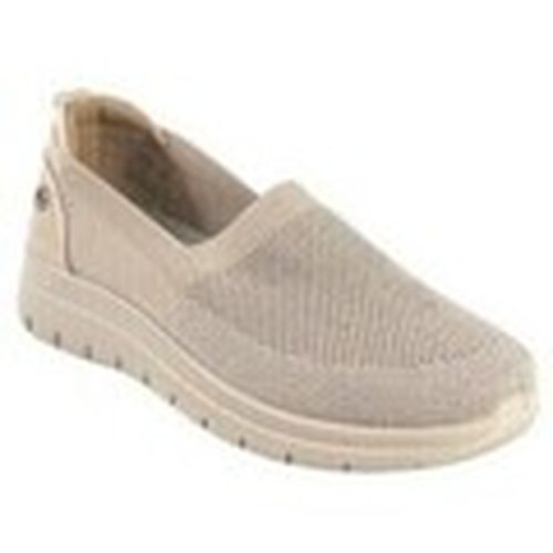 Mocasines Zapato señora 26331 amd beig para mujer - Amarpies - Modalova