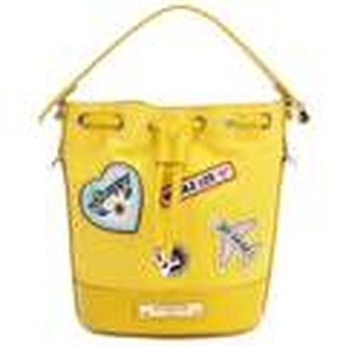 Bolso de mano BOLSO CUBO CON PARCHES DE COLORES (AMARILLO) para mujer - Nicole Lee - Modalova