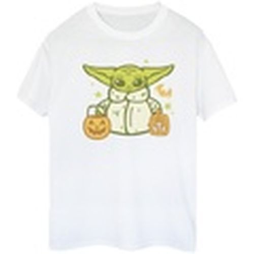 Camiseta manga larga Trick Or Treat para mujer - Star Wars: The Mandalorian - Modalova