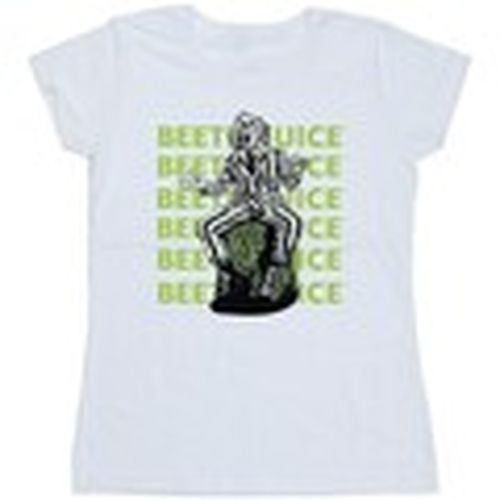 Camiseta Pose Repeat para mujer - Beetlejuice - Modalova