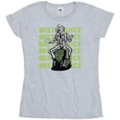 Camiseta Pose Repeat para mujer - Beetlejuice - Modalova