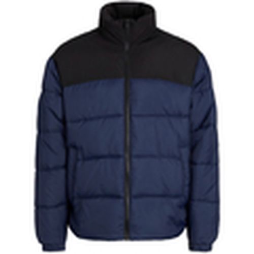 Parka 12256859 JJMOON STAND COLLAR PUFFER NAVY BLAZER BLOCKING para hombre - Jack & Jones - Modalova