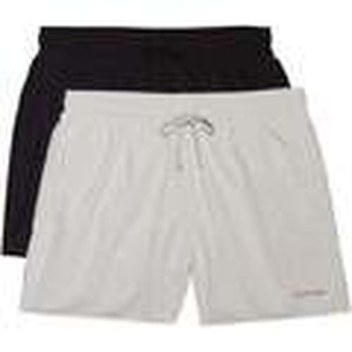 Bañador 2 Pack Swim Shorts Black/Chalk para hombre - Calvin Klein Jeans - Modalova