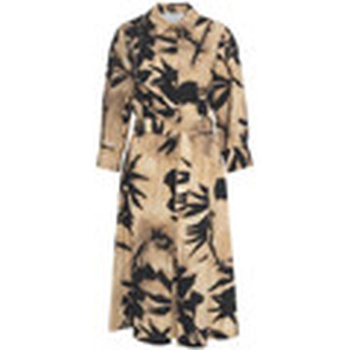 Vestido largo ABITO CHEMISIER CON STAMPA FLOREALE Art. RP1MR073 para mujer - Kaos Collezioni - Modalova