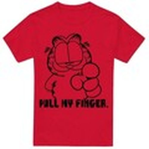 Camiseta Pull My Finger para hombre - Garfield - Modalova