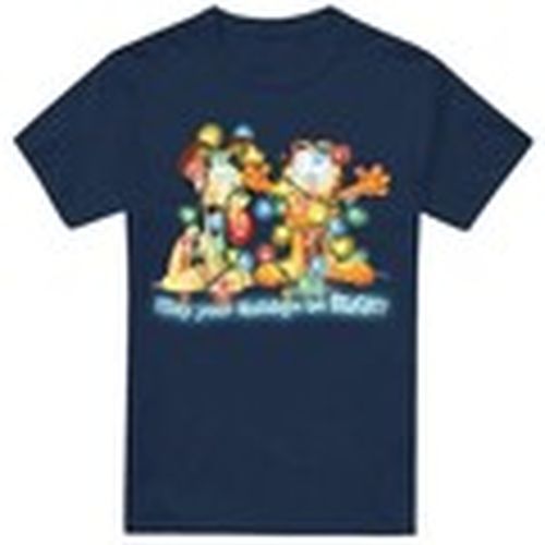 Camiseta Bright Holidays para hombre - Garfield - Modalova