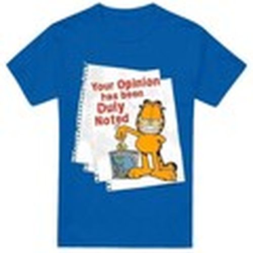 Camiseta Duly Noted para hombre - Garfield - Modalova