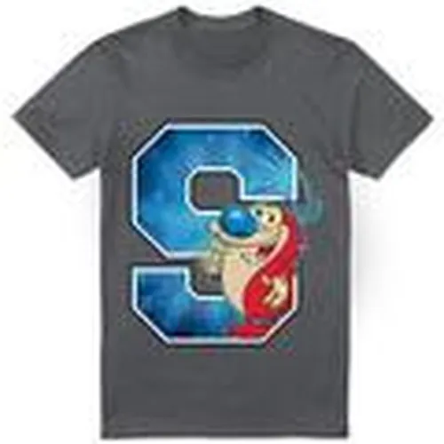 Camiseta S Is For Stimpy para hombre - Ren & Stimpy - Modalova