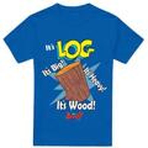 Camiseta It's Log para hombre - Ren & Stimpy - Modalova