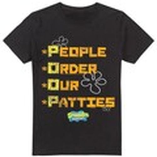 Camiseta People Order Our Patties para hombre - Spongebob Squarepants - Modalova