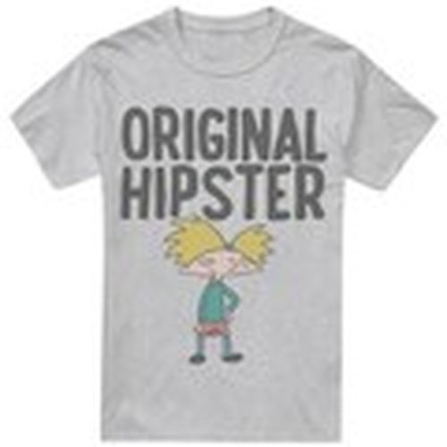 Camiseta Original Hipster para hombre - Hey Arnold! - Modalova