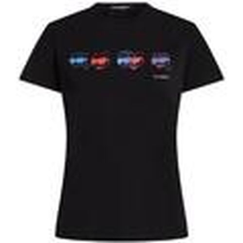 Camiseta A2W17114 999 para mujer - Karl Lagerfeld - Modalova