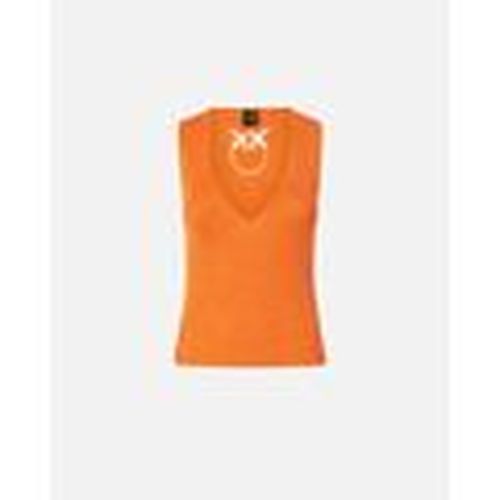 Camiseta tirantes AGNER 104808 A1KW-A62 para mujer - Pinko - Modalova