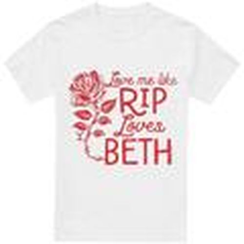 Camiseta manga larga Love Me Like Rip Loves Beth para hombre - Yellowstone - Modalova