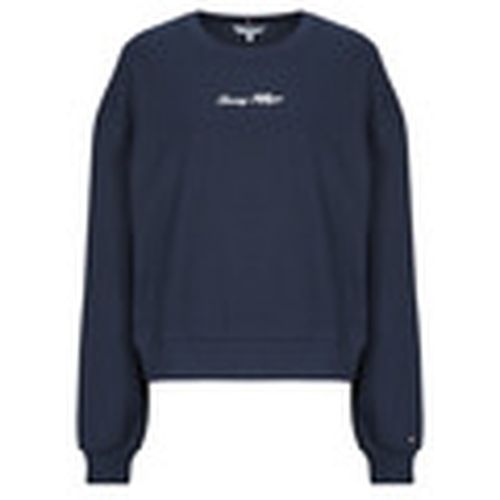 Sudaderas CLASSIC SCRIPT TERRY SWEATSHIRT para mujer - Tommy Hilfiger - Modalova