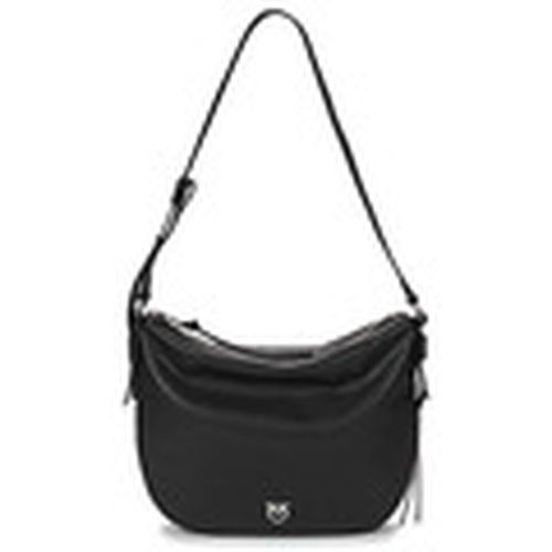Bolso HOBO ZIP AROUND CLASSIC VITELLO BIKER para mujer - Pinko - Modalova