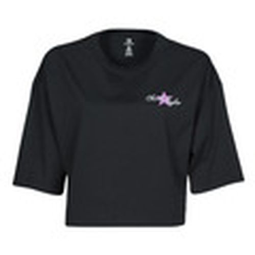 Camiseta CHUCK INSPIRED HYBRID FLOWER OVERSIZED CROPPED TEE para mujer - Converse - Modalova