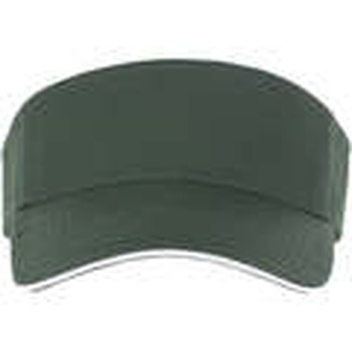 Gorra ACE VERDE BOSQUE Y BLANCO-VISERA UNISEX DE ALGODÓN para hombre - Sols - Modalova