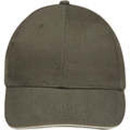 Gorro BUFFALO Army Beig-GORRA 6 PANELES DE ALGODÓN VISERA CURVADA para mujer - Sols - Modalova