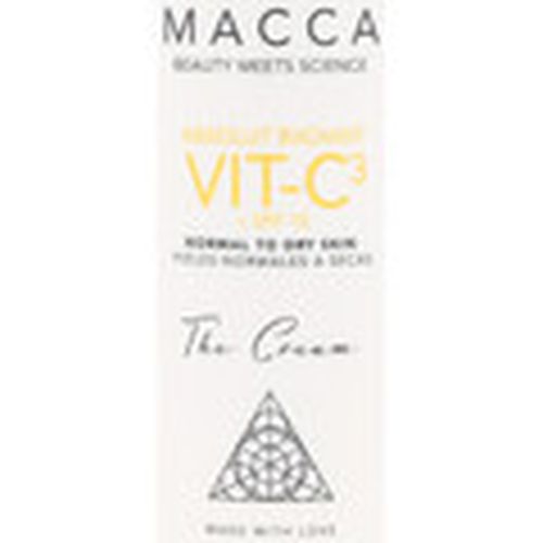 Hidratantes & nutritivos Absolut Radiant Vit-c3 Cream Spf15 Normal To Dry Skin para hombre - Macca - Modalova