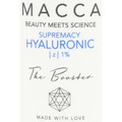 Hidratantes & nutritivos Supremacy Hyaluronic Z 1% Booster para mujer - Macca - Modalova