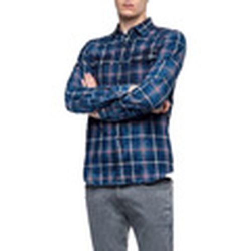 Camisa manga larga M498752136 para hombre - Replay - Modalova