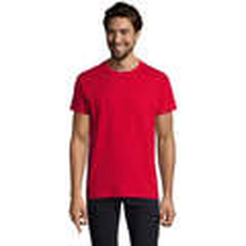 Camiseta Camiseta IMPERIAL FIT color -100% algodón semi-peinado para hombre - Sols - Modalova