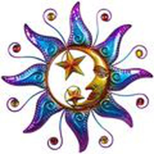 Figuras decorativas Adorno Pared Sol y Luna para - Signes Grimalt - Modalova