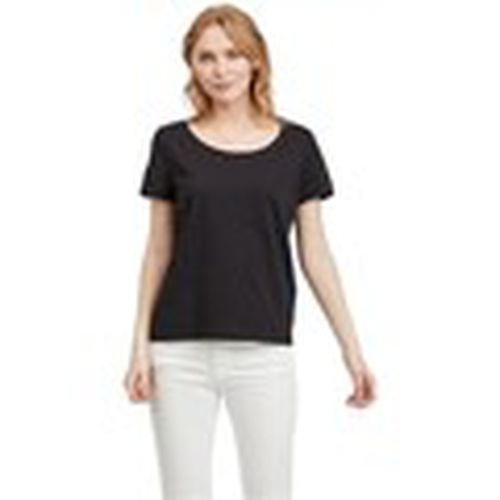 Jersey Susette T-Shirt - Black para mujer - Vila - Modalova