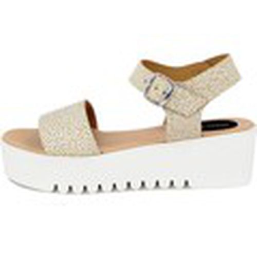 Sandalias FAR_GILDA_BEIGE_ORO para mujer - Fashion Attitude - Modalova