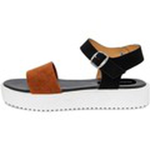 Sandalias FAR_GILDA_MARRONE_NERO para mujer - Fashion Attitude - Modalova