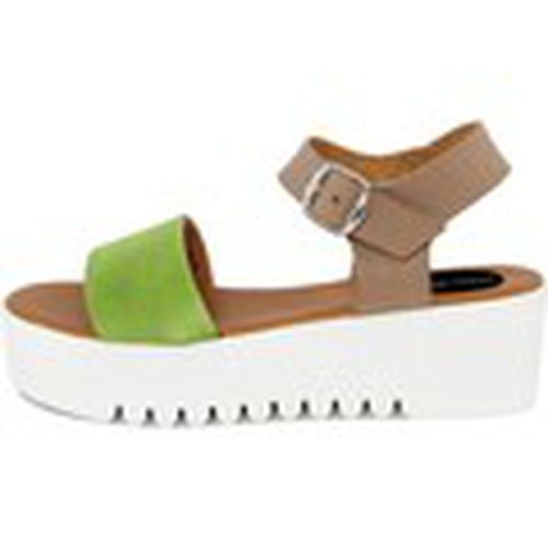 Sandalias FAR_GILDA_VERDE_CUOIO para mujer - Fashion Attitude - Modalova