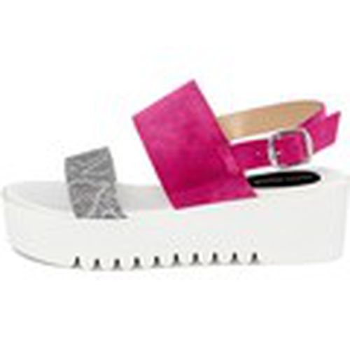 Sandalias FAR_MONACO_FUXIA_ARGENTO para mujer - Fashion Attitude - Modalova