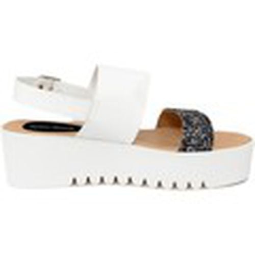 Sandalias FAR_MONACO_GLITTER_NERO-BIANCO_BIS para mujer - Fashion Attitude - Modalova