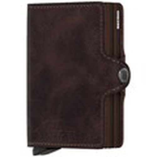 Cartera Twinwallet Vintage - Chocolate para hombre - Secrid - Modalova