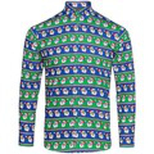 Camisa manga larga CS001 para hombre - Christmas Shop - Modalova