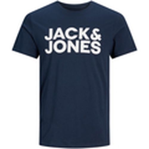 Camiseta 12151955 JJECORP LOGO TEE SS O-NECK NOOS NAVY BLAZER/SLIM/LARGE para hombre - Jack & Jones - Modalova